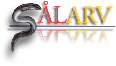 Logotyp för Ålakustens kulturarvsförening.